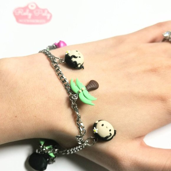 Princess Moana Disney Bracelet Handmade Polymer Clay - Picture 4 of 4